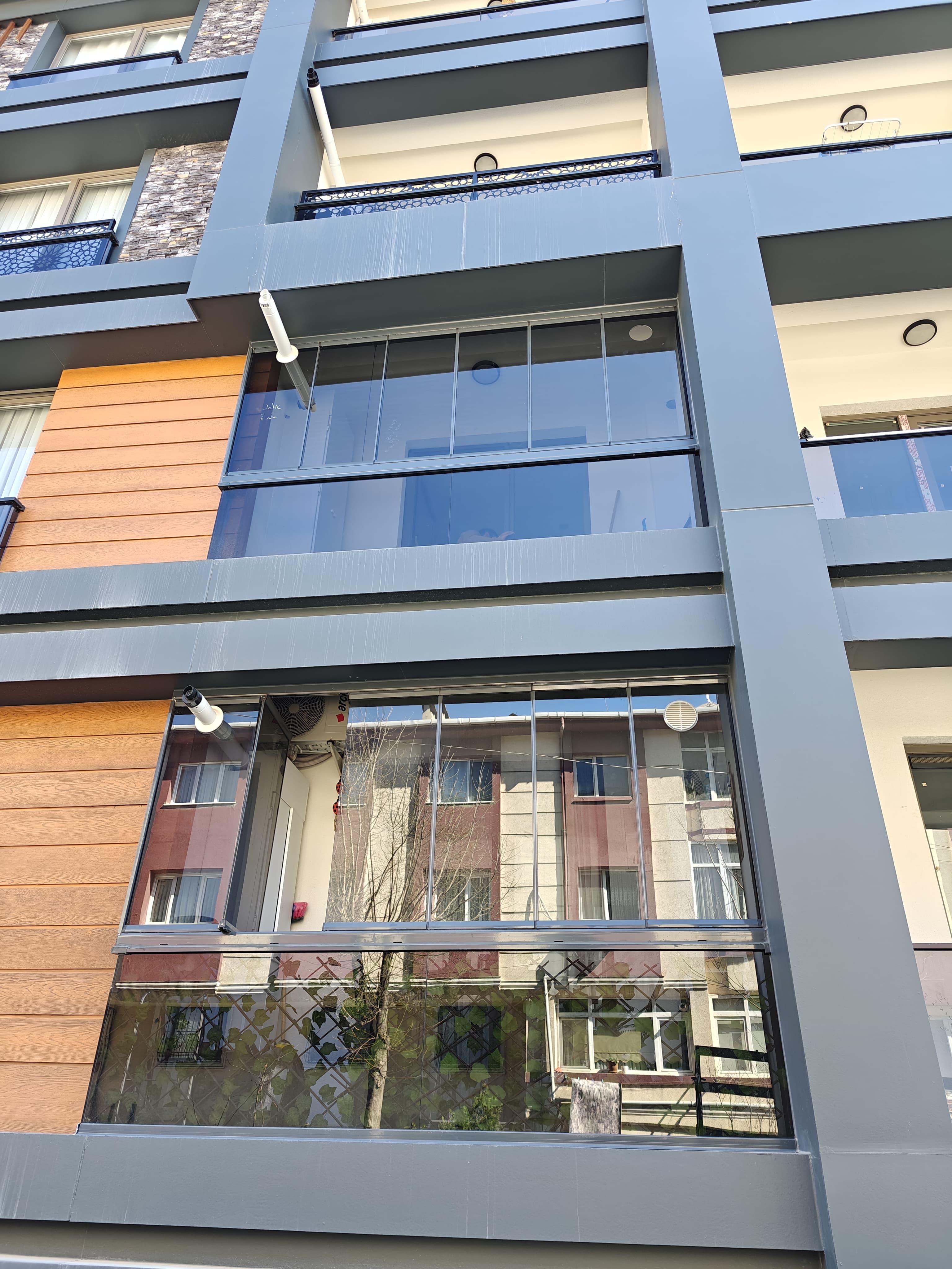 Cam Balkon Gerçek Proje Fotoğrafı
